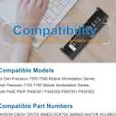 PKWVM Laptop Battery Compatible with Dell Precision 7550 7750 7560 7760 Series Workstation Notebook C903V CR72X 0CR72X 17C06 068N03 447VR 0447VR P44E P93F P44E001 P44E002 P93F001 P93F002 453-BBCQ