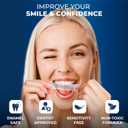 Professional Teeth Whitening Strips 7 Treatments - Enamel Safe - Non-Sensitive Formula - Peroxide-Free Whitening Strips - Dentist Formulated Teeth Whitening Kit (14 Strips)
