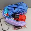 Gemmy Christmas Inflatable Stitch in Santa Hat, 3 ft Tall, Multi