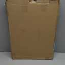 Pee Pad Holder, Indoor Dog Potty for Dogs, Puppy Pad Holder, Puppy Potty Training Tray with Splash Wall & Center Post, 20.1"15.4" (Gray and White)