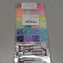 2000Pcs 6mm Rhinestones for Bedazzling, Bedazzler Kit with Rhinestones and Tools, Flatback Resin Jelly AB Colorful Rainbow Crystals Gems Set with Glue for Nail Art Crafting Clothes Crafts