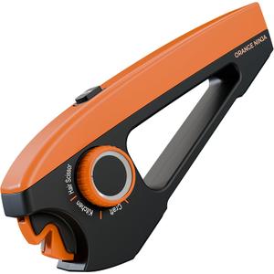 Scissors Sharpener 4 Angle Settings for Kitchen, Fabric, Hair & Craft Scissors Quick, Safe Sharpening for All-Purpose & Heavy-Duty Scissors Right Hand Use