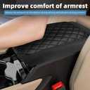Center Console Armrest Cover for Jeep Grand Cherokee L 2021 2022 2023 2024 2025 2026 Fully Covered Anti-Scratch Protector Interior Accessories
