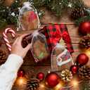 12 Pcs Valentine's Capybara Ornaments and Party Favors, 4 Plush Keychains 4 Organza Bags 4 Greeting Cards, Cute Capybara Gift Set for Women Friends, Adult Birthday Valentine's Day Party Supplies