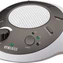 Homedics SoundSleep White Noise Sound Machine, Gold, Small Travel Sound Machine with 6 Relaxing Nature Sounds, Portable Sound Therapy for Home, Office, Nursery, Auto-Off Timer, by Homedics (Pack of 1)