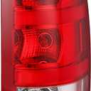 Tail Light Assembly Compatible with 2007-2013 GMC Sierra 1500 2500HD 3500HD Factory Style Pickup Truck Taillight Rear Brake Lamps OE Replacement, Passenger Side