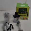 Handor 6-in-1 Hand Immersion Blender, 1000W 12 Speed Handheld Blender with 600ml Beaker, 500ml Chopper, Egg Whisk, Milk Frother, Stainless Steel Blades for Soup, Smoothie, Puree