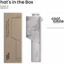CoolSmile Charging Travel Case Compatible with Oral B Electric Toothbrushes, Fits Oral-B pro 2/ pro 3, pro 600/700/ 1000/1500/ 2000/3000/ 3500/5000/ 7000/ io2/ io3/ io4/ io5/ io6, Grey