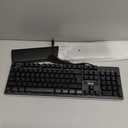 RedThunder K10 Wired Gaming Keyboard and Mouse and Wrist Rest Combo, RGB Backlit, Mechanical Feel Anti-ghosting Keyboard + 7D 7200 DPI Mice+Soft Leather Wrist Rest 3 in 1 PC Gamer Accessories(Black)