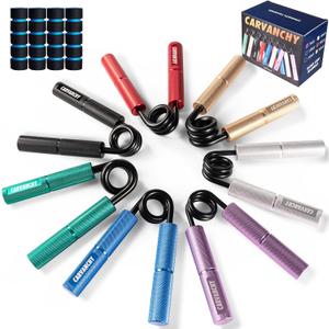 Grip Strength Trainer Set, 50-350LB, Wrist Forearm Strengthener, Metal No Slip, Hand Grip Gripper Strengthener for Strength Training and Exercise, Hand Workout Squeezer Grip Strength