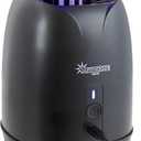 Sunnydaze Electric Mosquito Zapper with Fan and Violet Light - Bug Zapper Fly Trap - Indoor or Outdoor Use - Removable Collection Tray