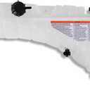 Coolant Reservoir Tank Fits Kenworth T660 T800 W900 T700 T2000 Peterbilt 388 389 348 365 367 377 382 384 385 386 [with Cap] Replacement Semi Trucks Engine Coolant Tank