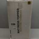 Firm Mattress Topper Queen Size 3 Inch, Cooling Gel & Bamboo Charcoal Memory Foam Mattress Topper for Back Pain Relief, Bamboo Dual-Layer Foam Bed Pad with Removable Cover