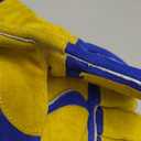 RAPICCA Welding Gloves Fire Heat Resistant: Blue 16IN 932 - Fireproof Leather For Stick Mig Flux-Core Welder Forge Blacksmith Fireplace Wood Stove Fire Pit Grill Oven Furnace Handling Dry Ice