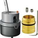RP50587 Cartridge Compatible with Delta DST Single Handle Kitchen and Lavatory Faucets 36mm,Includes RP51503 Bonnet Nut