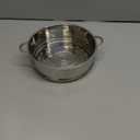 BinaryABC Stainless Steel Dumpling Steamer Basket for Pot,20cm Steamer Insert for Food Veggie Rice Noodle Roll (7.87INCH)