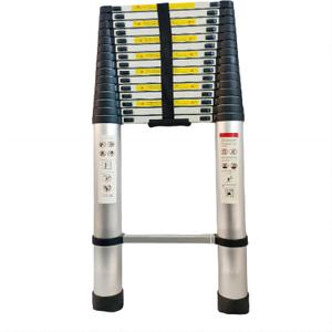 23FT Telescoping Ladder, Aluminum Telescopic Extension Extendable Ladder,Slow Down Design Multi-Purpose Ladder for Household Daily or Hobbies,Flexible Expansion,Extended Height