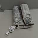 Deepsoon Heating Pad, Electric Heating Pads for Back, Neck, Abdomen, Moist Heating Pad for Shoulder, Knee, Arms, Legs, Dry/Moist Heat & Auto Shut Off, Christmas Gifts for Men and Women, Light Gray, 24x12