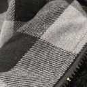 ZITY Men's Flannel Hooded Jacket Fleece Sherpa Lined Plaid Shirts Jackets Zip Up Sweatshirt Hoodies for Men with 4 Pockets, Large