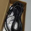 1000W Utility De-Icer, Chicken Water Heater, Submergible Cast Aluminum Thermostatic Control Bird Bath Heater De-icer, for Livestock Poultry Birds, Cows, Horses, Animals Drink Water (Black)