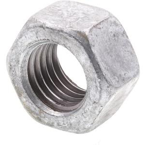 Prime-Line 9073756 Finished Hex Nuts, 3/4 in.-10, A563 Grade A Hot Dip Galvanized Steel (10 Pack)