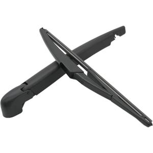 Rear Windshield Wipers Blade Arm Set for FIAT 500 2012-2019 Back Glass Wiper Arm Blade Replacements All Seasons Fit, Replacement OE: 68079869AA 68079870AA