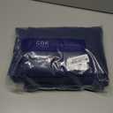 Navy Blue Duvet Cover Queen Size - Extra Soft Queen Size Duvet Cover - Lightweight, Comfy & Breathable - Easy Care & Fade Free with Zipper Closures and Ties - 90" x 90" Inches - Comforter Not Included