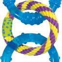 Petstages Orka Dental Links Dog Chew Toy (Small Breeds & Puppy (Pack of 1))