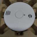 Kidde Smoke Detector, 10-Year Battery, Photoelectric Sensor Smoke Alarm, White