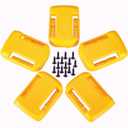 Tool Holders and Battery Mounts Compatible with Dewalt 20V and Milwaukee Tools, Heavy-Duty ABS Wall Organizer Rack with Screws, Drill and Battery Holder Mount for Garage, Workshop, Job Site (20 Pack)