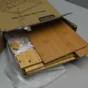 Coanto Upgraded Cat Food Organizer, Cat Food Can Organizer, Can Organizer for Pantry, Cat Food Storage, Bamboo, Holds 36 (3oz) Cans