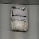 Superior Extra Soft Highest Quality All Season 100% Brushed Cotton Flannel Solid Bedding Pillowcase Set - Ivory, King Size