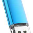 USB Flash Drive 32GB, Maspen Thumb Drive 2.0 High Speed Memory Stick Jump/ Zip/ Pen Drive,Blue,32 GB