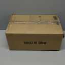 Black Bathroom Vanity Light 4 Light32.3In Vintage Bathroom Light Fixtures Over Mirror,Hardwired Vanity Wall Sconce with Flared White Fabric Lampshade for Bedroom,Living Room,Foyer,E12 Base