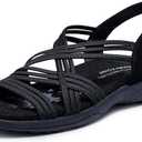 Skechers Reggae Slim Simply Stretch Sandal, 10
