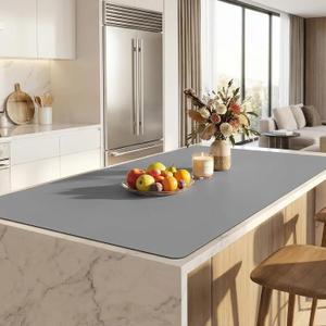Silicone Mat 3FT x 5FT (90x150cm), Gray, 59.1"L x 35.5"W