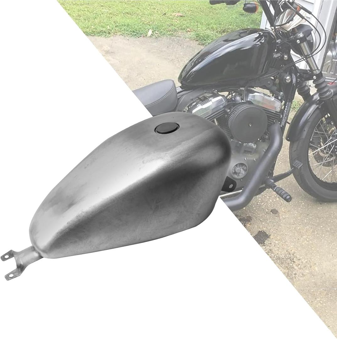HDBUBALUS 3.3 Gallon EFI Injected Gas Fuel Tank Fit for Harley Sportster XL 883N 1200 Roadster 2007-2022