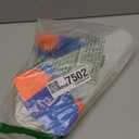 TYR Stryker Silicone Swim Fins - Adult Swimming Gear for Training and Racing (Medium, Orange/Blue/Clear)