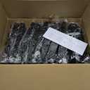 Bonpally Over The Toilet Storage Shelf, 4-Tier Adjustable Bathroom Organizer, No Drill Tension Mounted Shelves, Space-Saving Bathroom Cabinet Rack Above Toilet for Small Rooms, Black