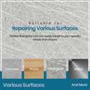 Fiberglass Chopped Strand Mat, 4 Wide *10 Yards, 1.5 oz, Includes One Pair of Gloves, Ideal for Heavy-Duty Repairs, for Structural Reinforcement & Repair Kits, Easy to Use