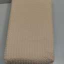 Bedsure Cotton Duvet Cover King - 100% Cotton Waffle Weave Khaki Duvet Cover King Size, PureWoven Breathable Tan Bedding Set for All Season, 3 Pieces, 104"x90"