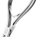 FERYES Toenail Clippers Straight Blade for Thick Toenails, Nail Clippers for Thick and Ingrown Nails - High Temperature Forging Stainless Steel Toe Nail Tools
