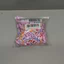 Fanuerg Women's Triangle Bikini Sets O Ring Linked Two Piece Swimsuits Floral Printed Cheeky Bathing Suit (Medium)