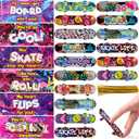 JOYIN 30 Packs Valentine's Day Mini Finger Skateboards with Cards, Classroom Exchange Gift for Kids, Kids Toys Party Favor, Classroom and Holiday Reward Prizes
