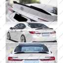Rear Spoiler Compatible with 2025 2026 Toyota Camry, PSM Style Trunk Exterior Tail Deck Lid Wing Duckbill Lip Splitter (Glossy Black)