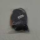 SL Nezuko Cosplay Wig + Pink Ribbon for DS, Long Black Orange Wig Anime Hair Wigs with Cap for Halloween Costume Party