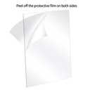 Lyeasw 11x17 Plexiglass Acrylic Sheets for Picture Frame Glass Replacement, Crafting Projects, DIY Display, Clear Styrene Sheets 11x17 Plexiglass Cover