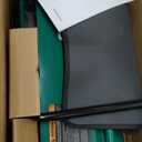 Push Lawn Sweeper, Heavy Duty Steel Frame, Ideal for Yard and Garden Clean up, Green