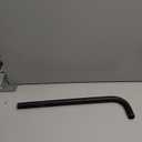 NearMoon Shower Arm, Extra Extension Arm with Flange, Stainless Steel Wall-Mounted Showerhead Extender Pipe (15 Inch, Matte Black)