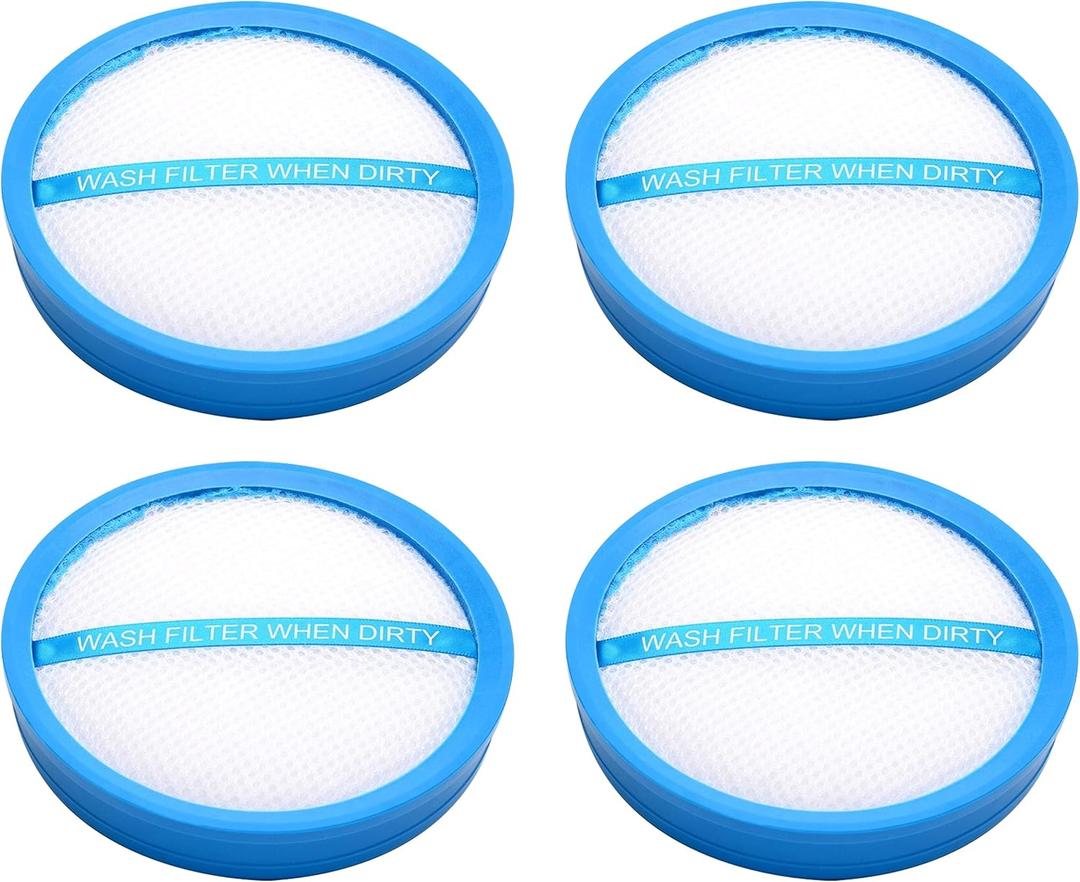 Fette Filter - Vacuum Filter Compatible with Select Hoover Vacuums. Compare to Part # 440010894 - Pack of 4